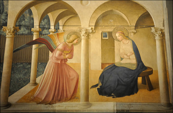 L'Annonciation de Fra Angelico
