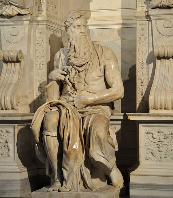 La statue de Moïse par Michel-Ange
