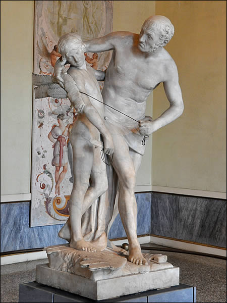 Statue de Dédale et Icare par Canova