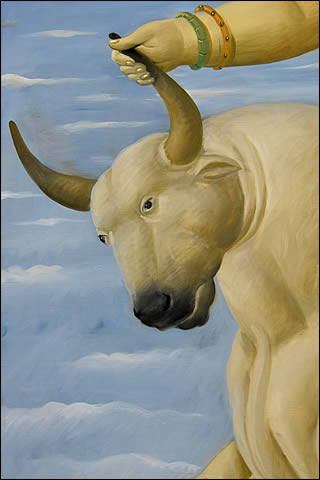 Zeus sous sa forme de taureau