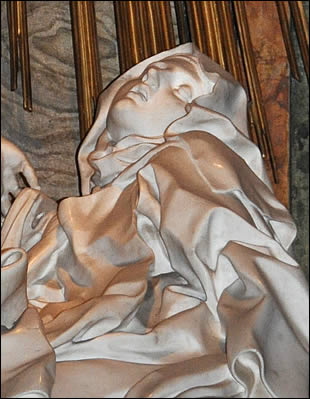 Sainte Thérèse d'Avila par le Bernin