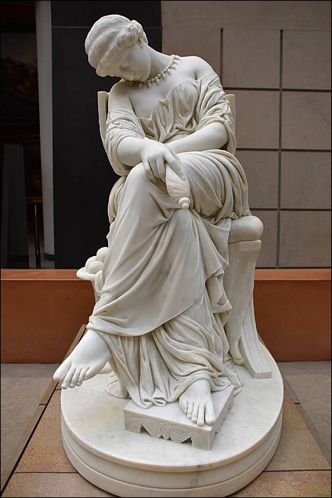 Statue de Pierre-Jules Cavelier représentant Pénélope
