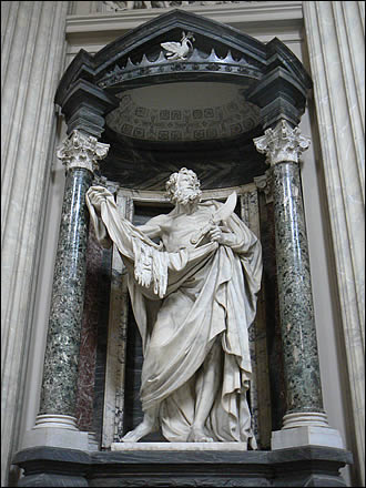 Statue de Saint Barthélemy