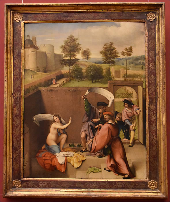 Suzanne et les Vieillards de Lorenzo Lotto